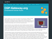 Tablet Screenshot of cgp-gateway.org